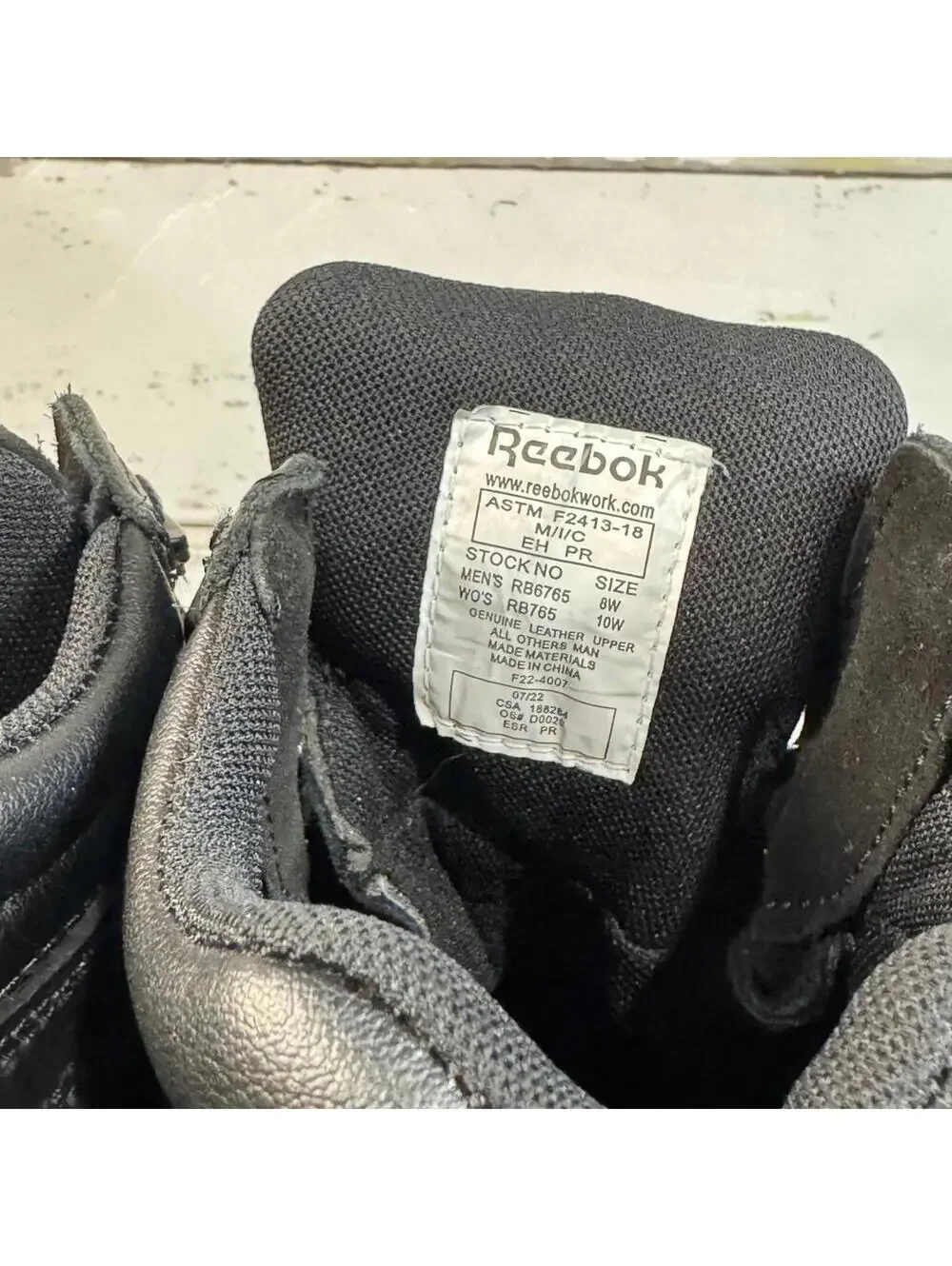 REEBOK TRAINEX WATERPROOF PUNCTURE RESISTANT SPORT BOOTS RB765 NWT 8M/10W WIDE